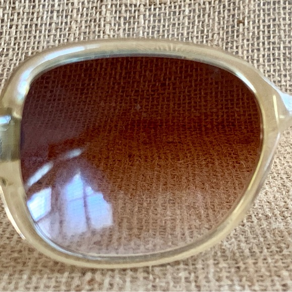 CHLOE Magnolia Gradient Sunglasses Soft Square Frames Brown Gradient Lenses - Picture 12 of 14